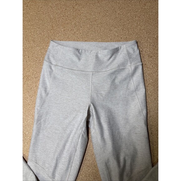 Outdoor Voices Warmup Leggings Length Pocket Oatmeal Size S G3 - Picture 2 of 7